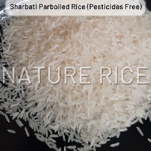 Organic Sharbati White Sella (Parboiled) Rice