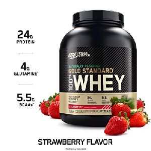 Buy Optimum Nutrition Gold Standard 100% Whey Protein Strawberry 4.8 lbs