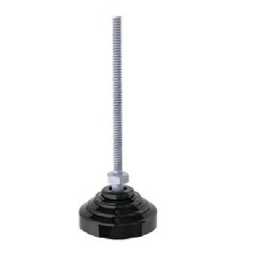 Support and Levelling Foot M12 (with M12 nut) - Plastic