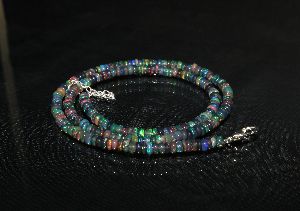 Ethiopian Black Opal Beads