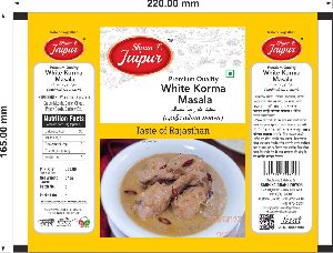 White Korma Masala