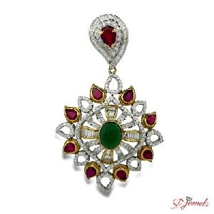 Diamond Pendant with Stones 20% Discount on this Pendant Buy Early
