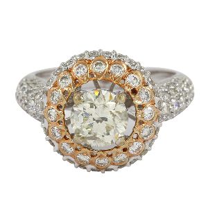 Solitaire Diamond Engagement Ring for Women's