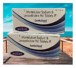 Montelukast Sodium + Levocetirizine Hydrochloride Tablets