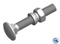 Mushroom Headed Bolt