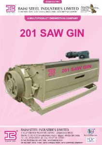 201 Saw Ginning Machine