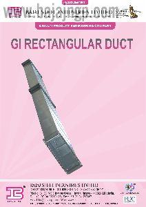 GI Rectangular Duct
