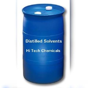 distilled solvent