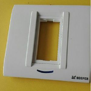 White Electric Switch Plate