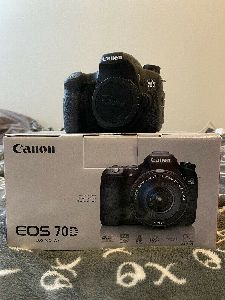 Canon EOS 70D 20.2MP Digital SLR Camera  (Whatsapp +79963814417)