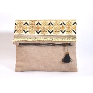 Embroider Lace Pouch