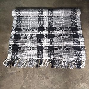 Vintage Bohemian Hand Woven Indian Cotton Rugs