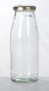 Glass Milk Bottle