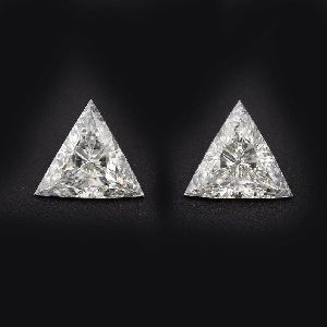 2.12 CT+,Triangle Moissanite, White,G-H Colour,9.00 MM+,Gift for wife