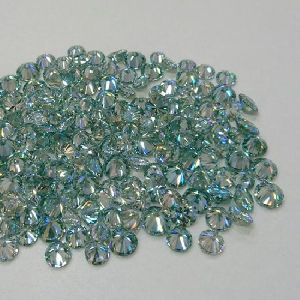 Blue Moissanite Diamond