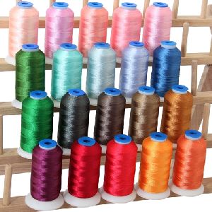Dyed Cationic German Embroidery Thread