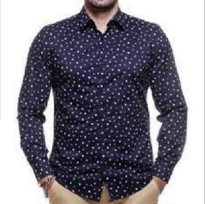 Mens Cotton Printed Shirt