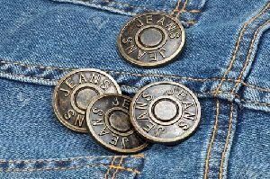 Denim Jeans Button