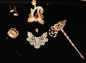 Deity Diamond Jewellery Set