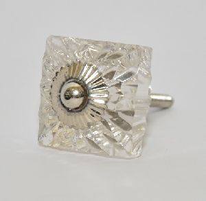 Square Glass Cabinet Knobs