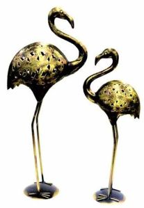 Polished Brass Antique Swan, For Home, Hotel