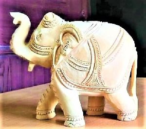 Fiber Solid Elephant Statues