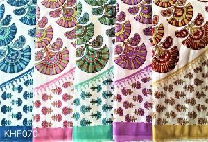 Jaipuri Floral Print Bed Sheets