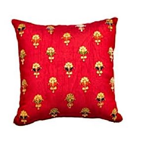 Zari Silk Cushion Covers