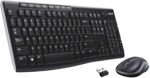 Logitech MK270 Wireless Keyboard and Mouse Combo - Keyboard and Mouse Included, Long Battery Life