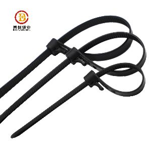BCT004 high security black cable ties wire price