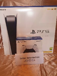 Sony PlayStation 5 PS5 WHITE Disc Edition Console game