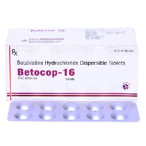 Betahistine Hydrochloride Dispersible Tablets