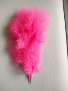 Hot Pink Bird Feather