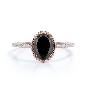 1.22 Ct Oval Shape Antique Ring