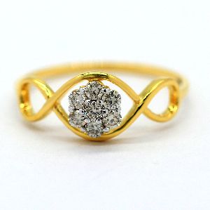 Diamond Ring Light Wight Diamond Ring for Women's