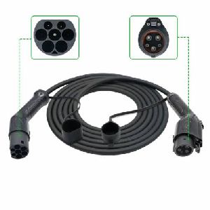 JT AC EV Charging Cable Mode-3 Type-1 - Type-2 Single Phase 32 Amp 7.2Kw SAE J1772, IP65, CE