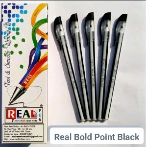 Real Bold Point Use & Throw Ball Pen