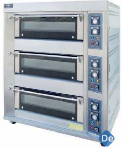 THREE DECK OVEN