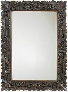 wooden mirror frame