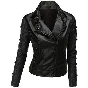 Ladies Stylish Leather Jacket