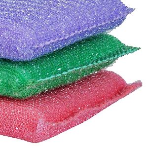 Rectangular Foam Scrub Pad, For Cleaning Utensils, Size : 3x4 Inch