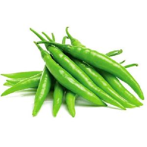 fresh green chilli