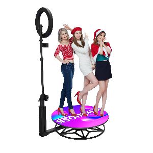 2.5ft Remote Control Wireless Slow Motion Portable Revolve Selfie 360 Spinner Degree Photo Booth