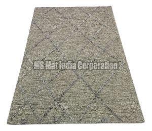 Hand Woven High Low Pile Textured Rugs'
