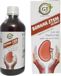 Banana Stem juice Kidney care supplement