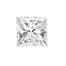 2.67 Carat Princess white Loose Moissanite Diamond