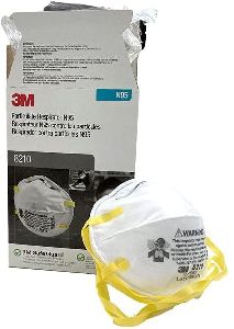 FAST SHIPPING 3M Oh/Esd Dust Mask W/Valve 8210 Woodworking Face Mask