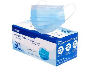 FAST SHIPPING Rosewill RCFM-20014 Disposable Face Masks 3 Layer