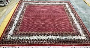 handknotted woolen carpets