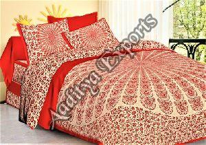 Jaipuri Jaal Print Bed Sheets